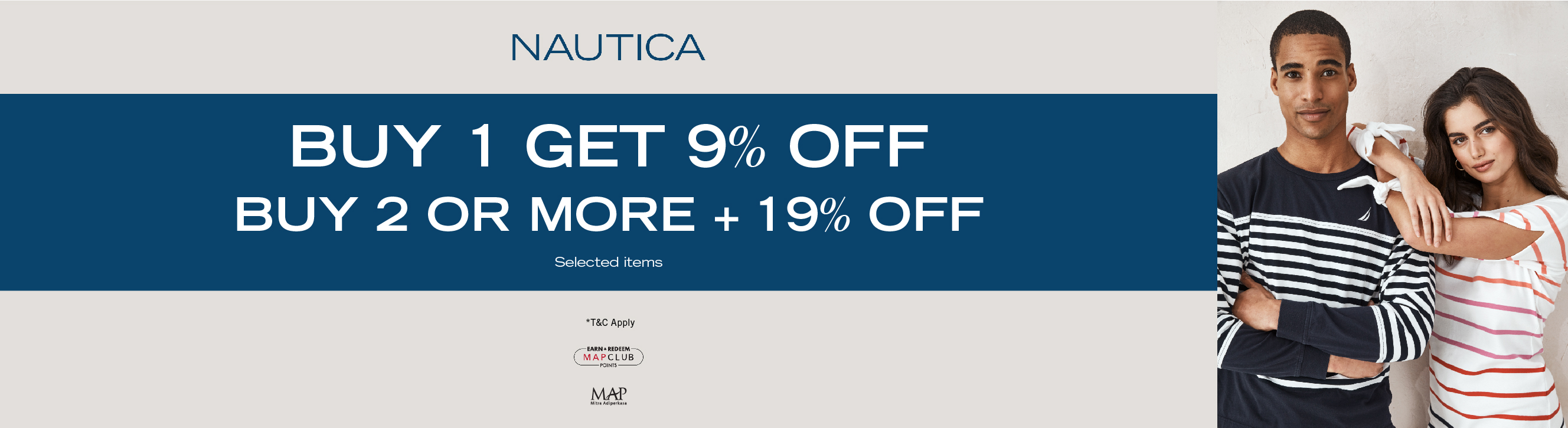 Promo Spesial dari Nautica Original