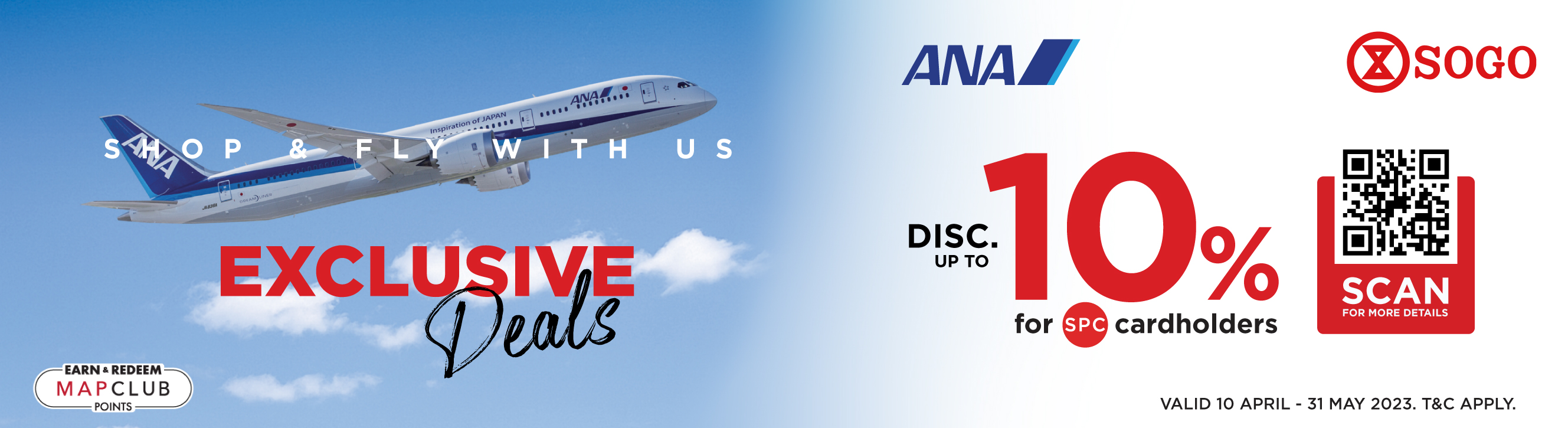 230531 SOGO - ANA AIR DISCOUNT UP TO 10% - Diskon Fashion Branded ...