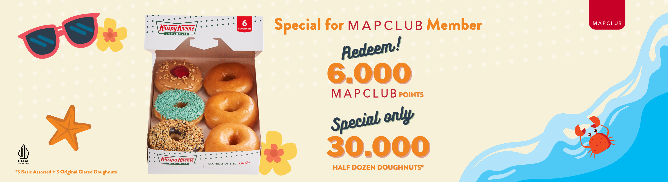 Krispy Kreme - Diskon Fashion Branded | Mapclub.com