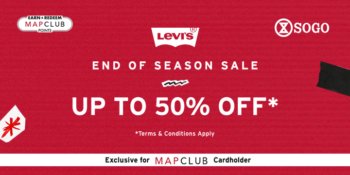 Levi's end hotsell of season sale