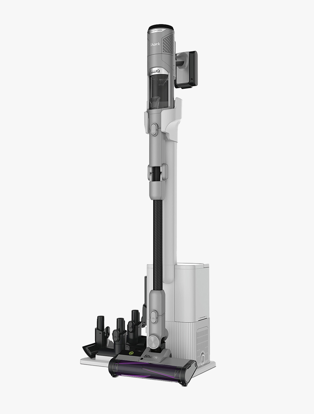 Shark CleanSense iQ+ Auto-Empty Dock Cordless Vacuum Cleaner Silver One Size