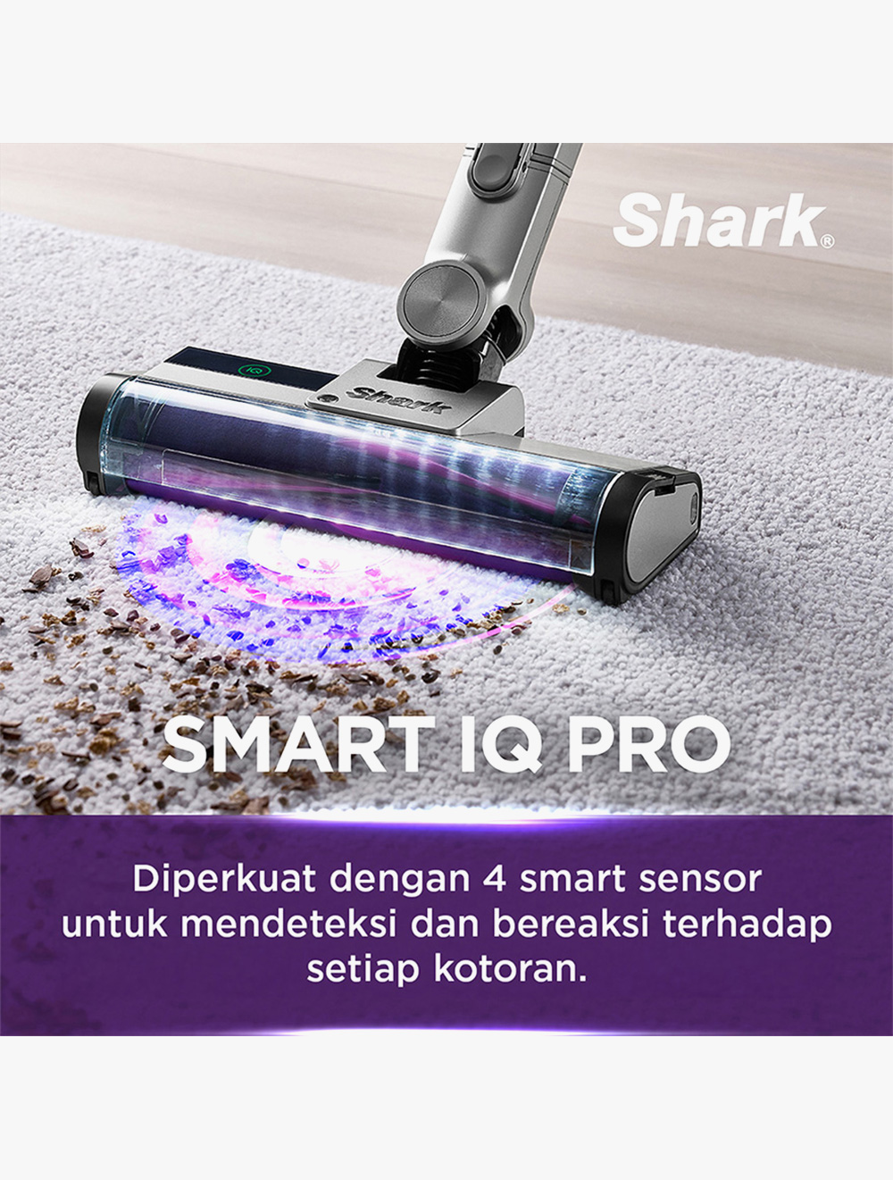 Shark CleanSense iQ+ Auto-Empty Dock Cordless Vacuum Cleaner Silver One Size
