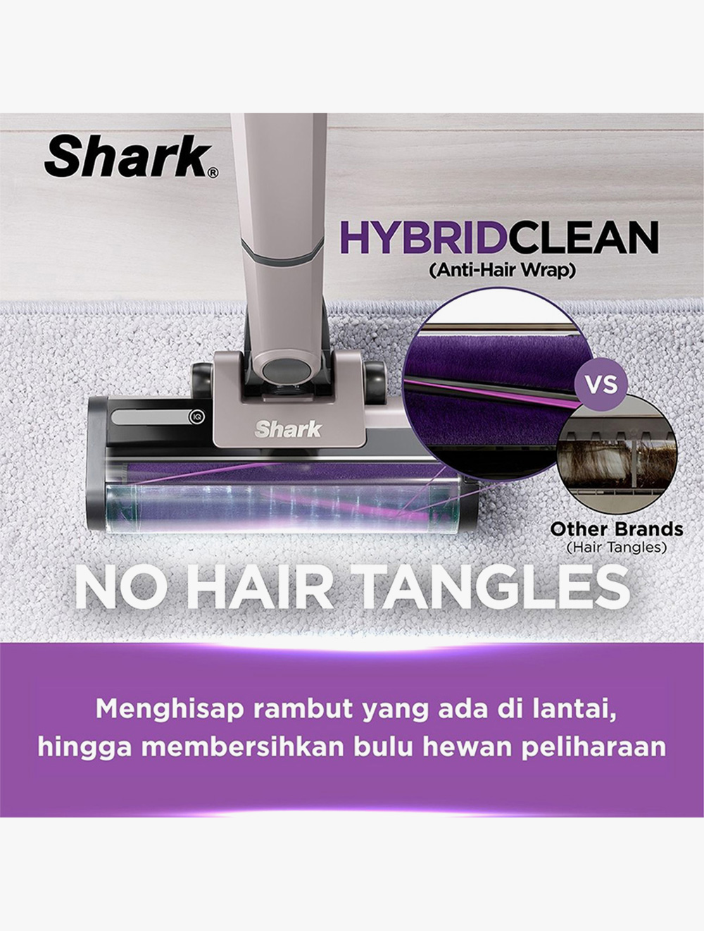 Shark EvoPower System STD+ Auto-Empty Dock Cordless Vacuum Cleaner Putih One Size