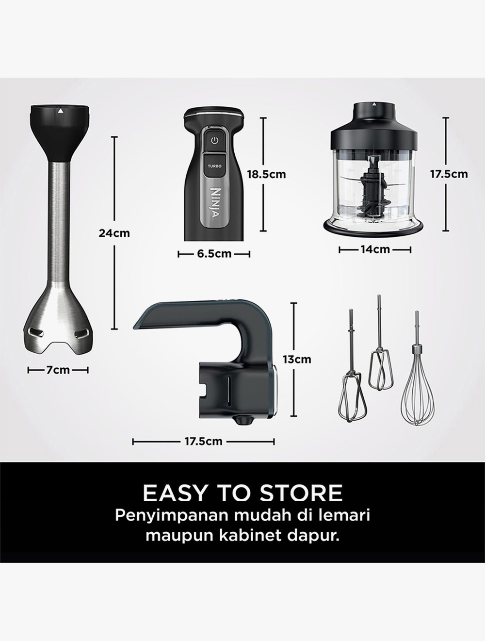 Ninja Foodi Power Mixer System - Mixer & Hand Blender thumbnail 10
