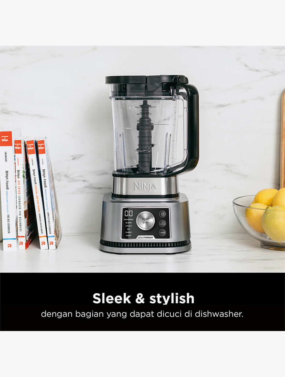 Ninja Power Blender & Processor System - Blender & Food Processor Black & Silver One Size