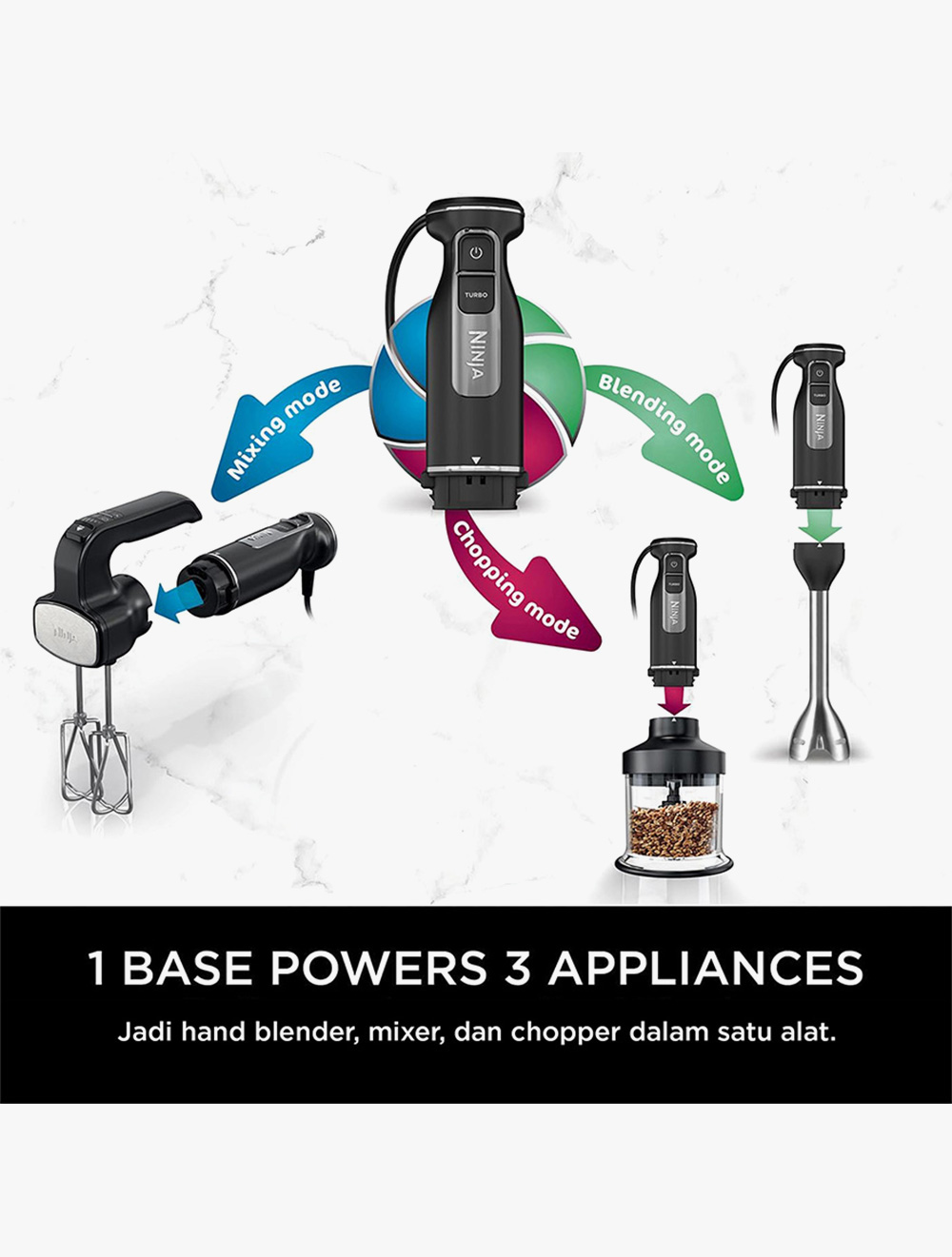 Ninja Foodi Power Mixer System - Mixer & Hand Blender thumbnail 3