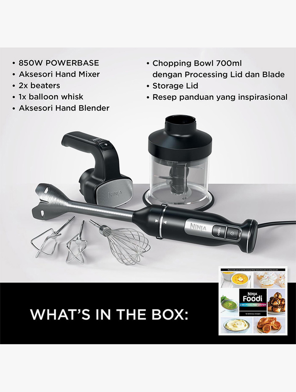Ninja Foodi Power Mixer System - Mixer & Hand Blender thumbnail 12
