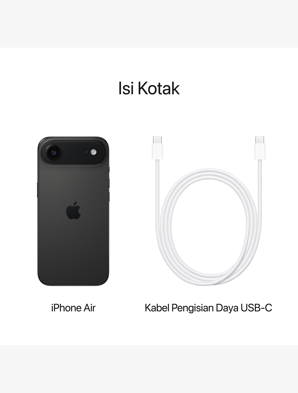 iPhone Air Space Black 256GB