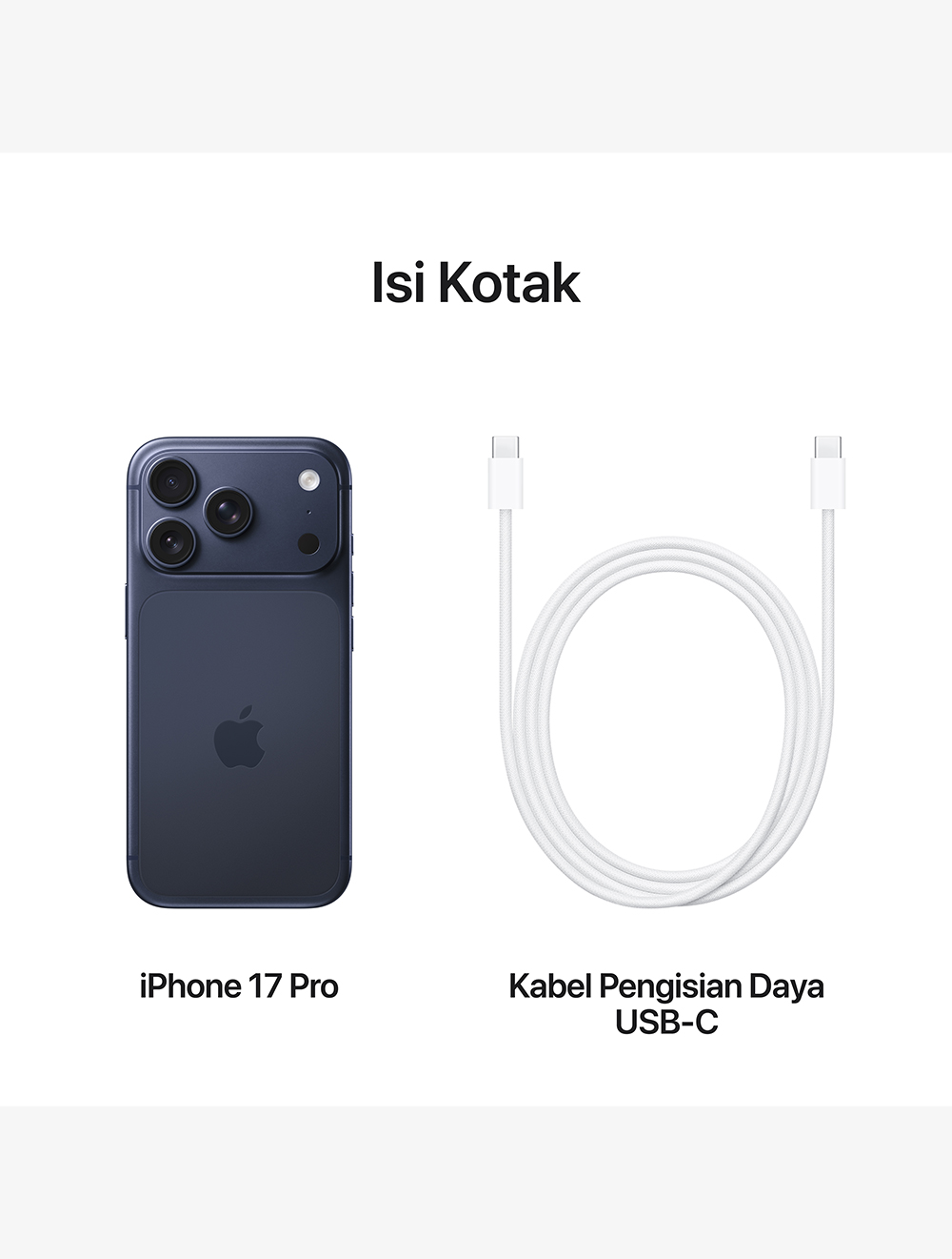 iPhone 17 Pro / Pro Max Deep Blue 256GB