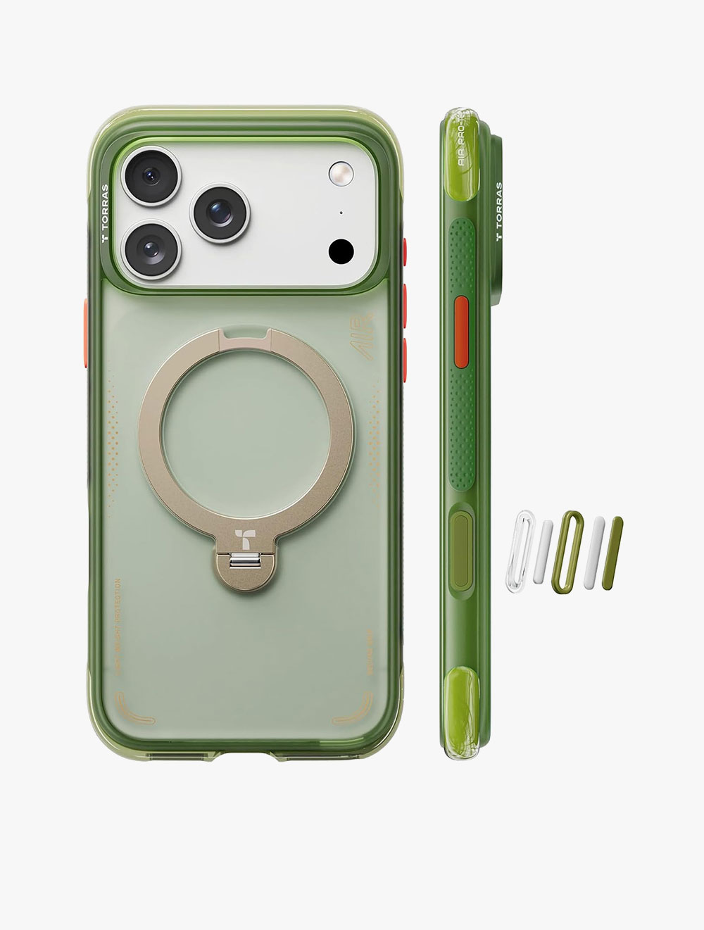 TORRAS Ostand Q3 Air Magnetic Stand Case for iPhone 16 Pro